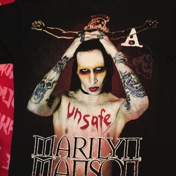 Vintage Marilyn Manson Shirt - Picture 8 of 11